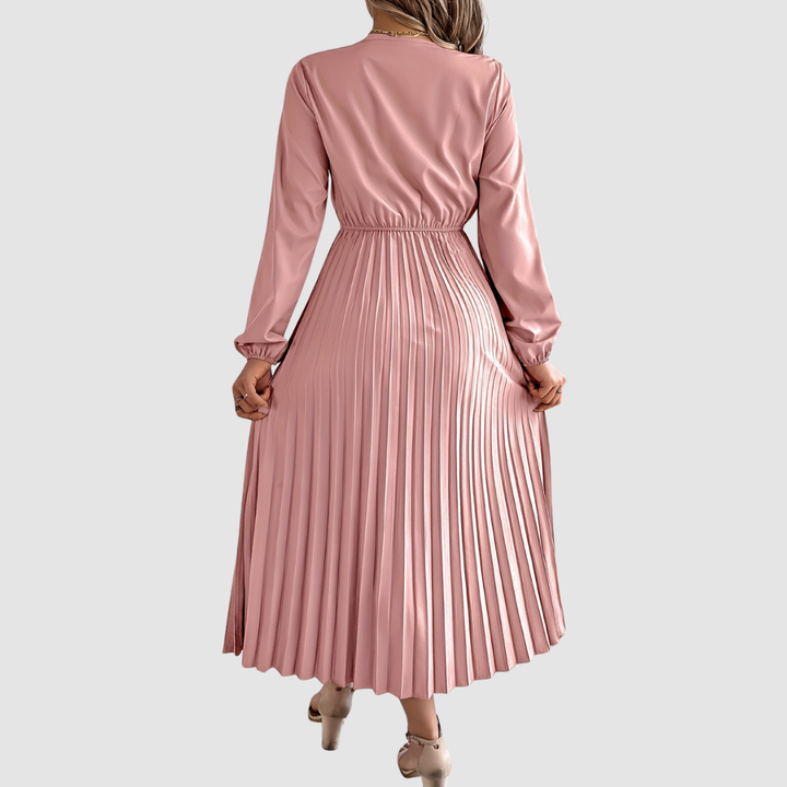 Rosalind Quinn | Abito A-Line con scollo a V in pizzo