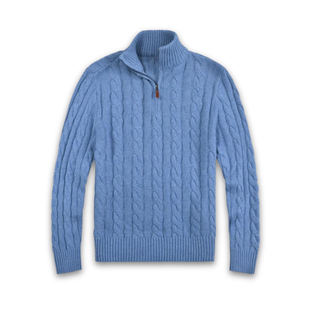 Varelli™ | Pullover con mezza zip