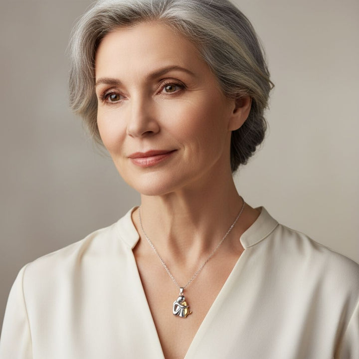 Federica™ - Collana con ciondolo a forma di cane