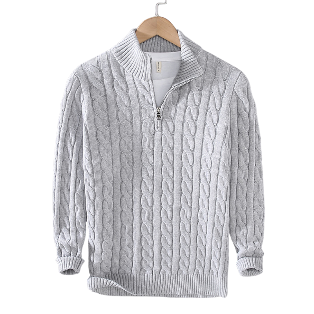 Varelli™ | Pullover con mezza zip