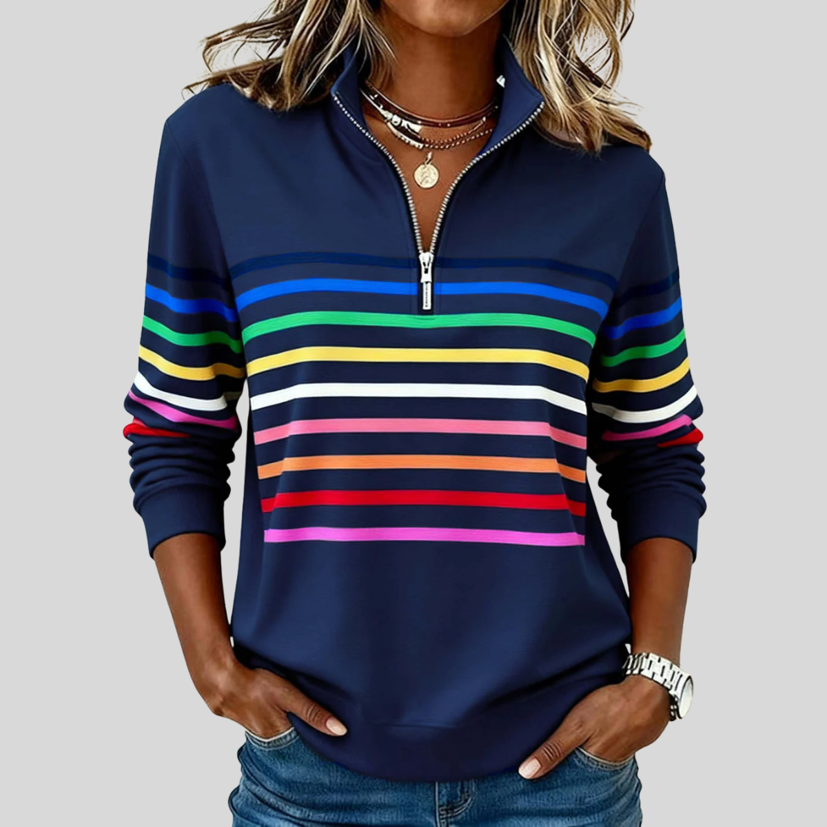 Marineblauw / 3XL