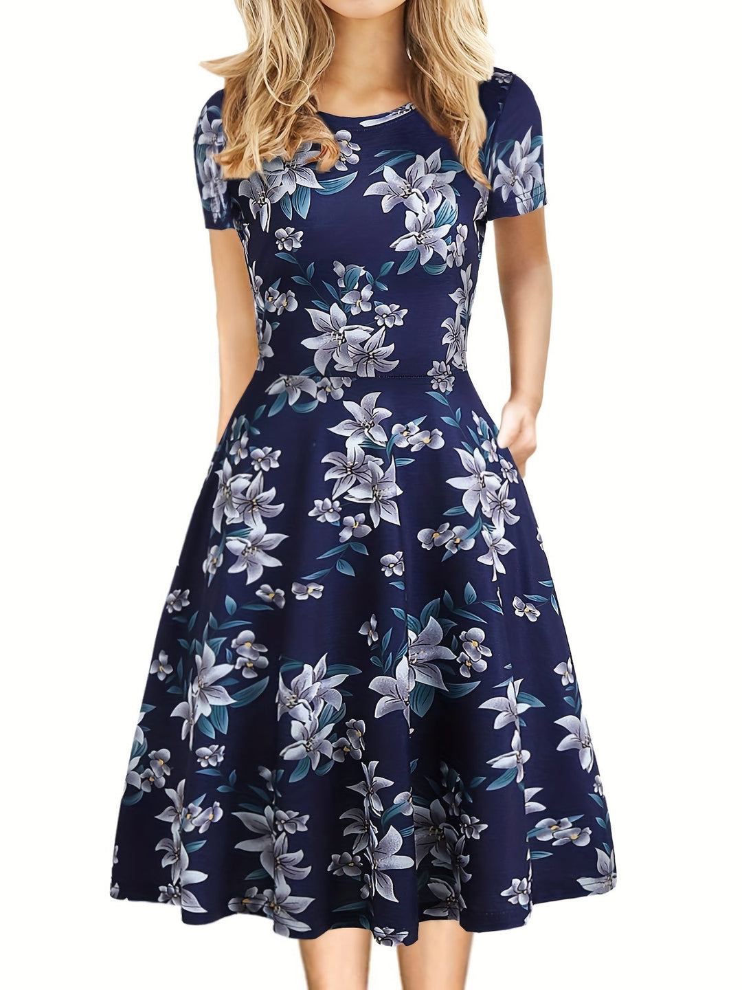 Evelyn Quinn | Abito Estivo A-Line Retro