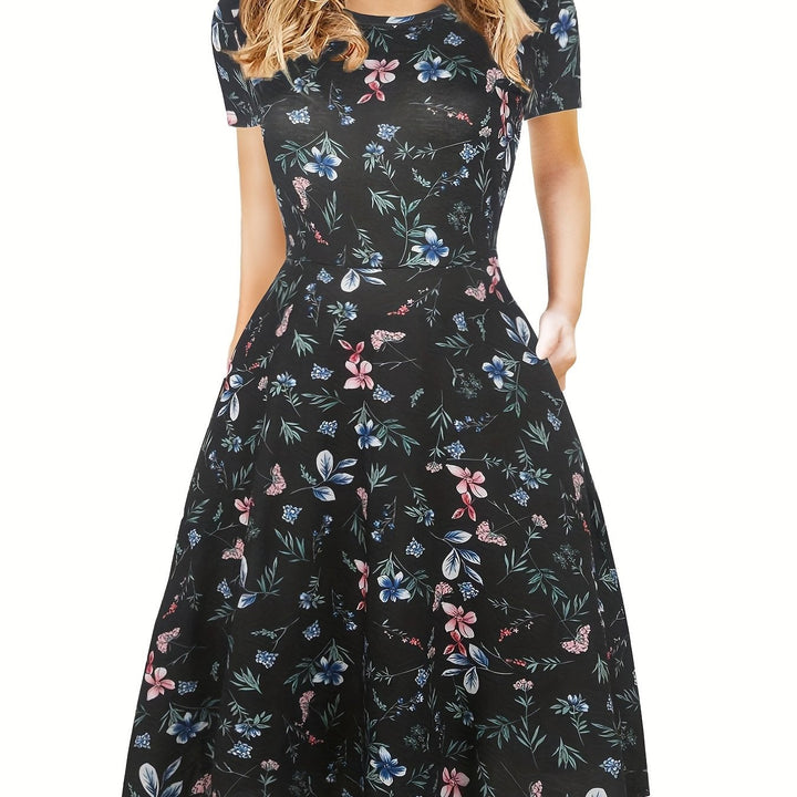 Evelyn Quinn | Abito Estivo A-Line Retro