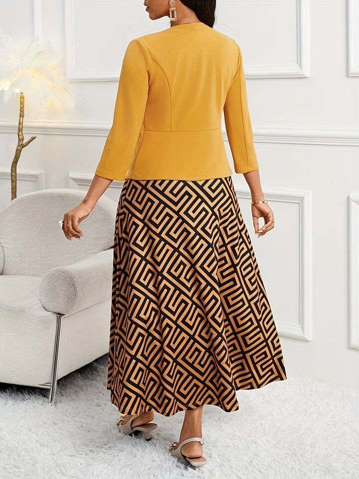 Amelie Lane | Set Due Pezzi Stampato con Cintura