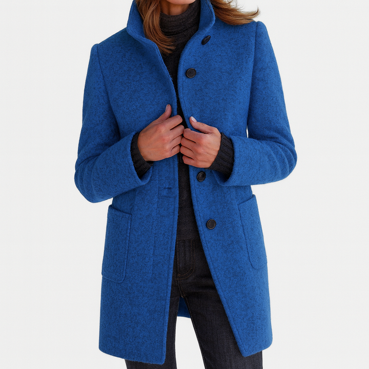 ALESSIA| Cappotto da donna con colletto alto