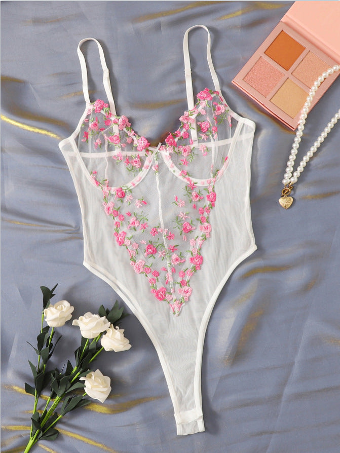 Ludovica | Corpo con farfalle ricamate