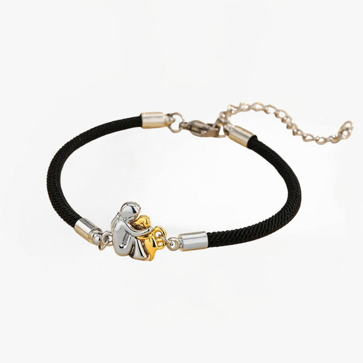 Lucia™ - Bracciale con cordino e icona di cane